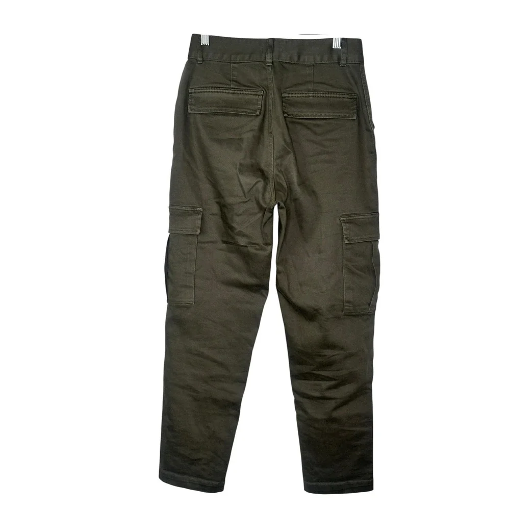 Tna Cargo Pants 4 Olive Green High Rise Tapered Utility Aritzia Supply Pant
